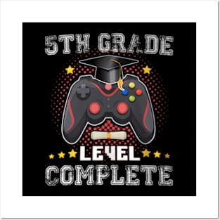 5th Grade Level Complete Gamer Class Of 2024 Posters and Art